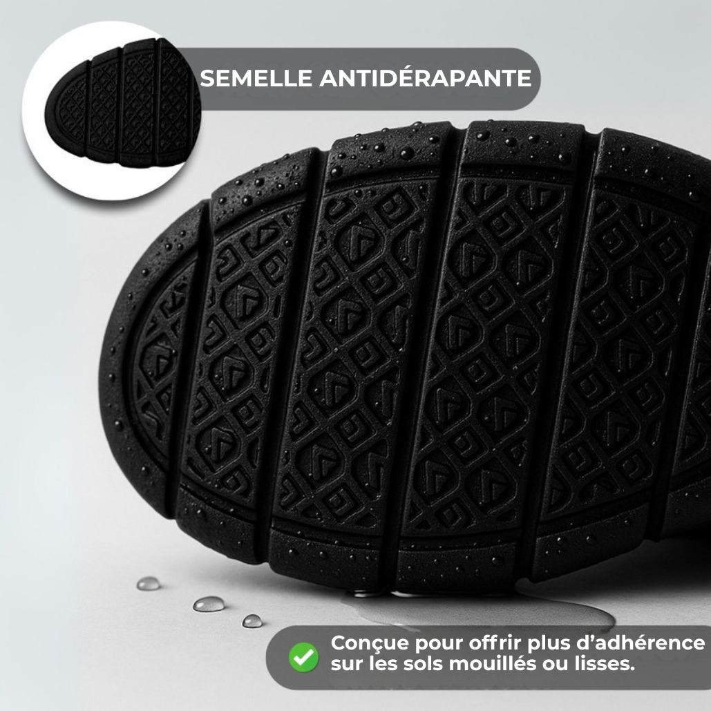 Ultra Confort – Chaussures de Marche Saines et Stables - Édition Semelle Noire