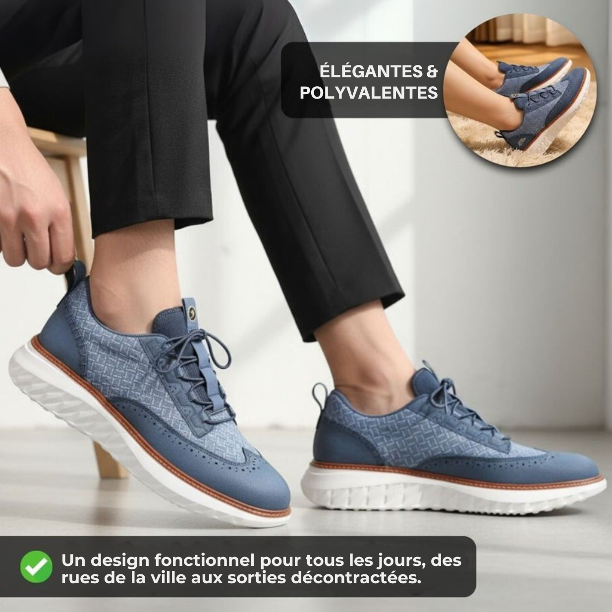 Oxford Pro – Chaussures d’Hiver Confort Absolu, Zéro Douleur Toute la Journée