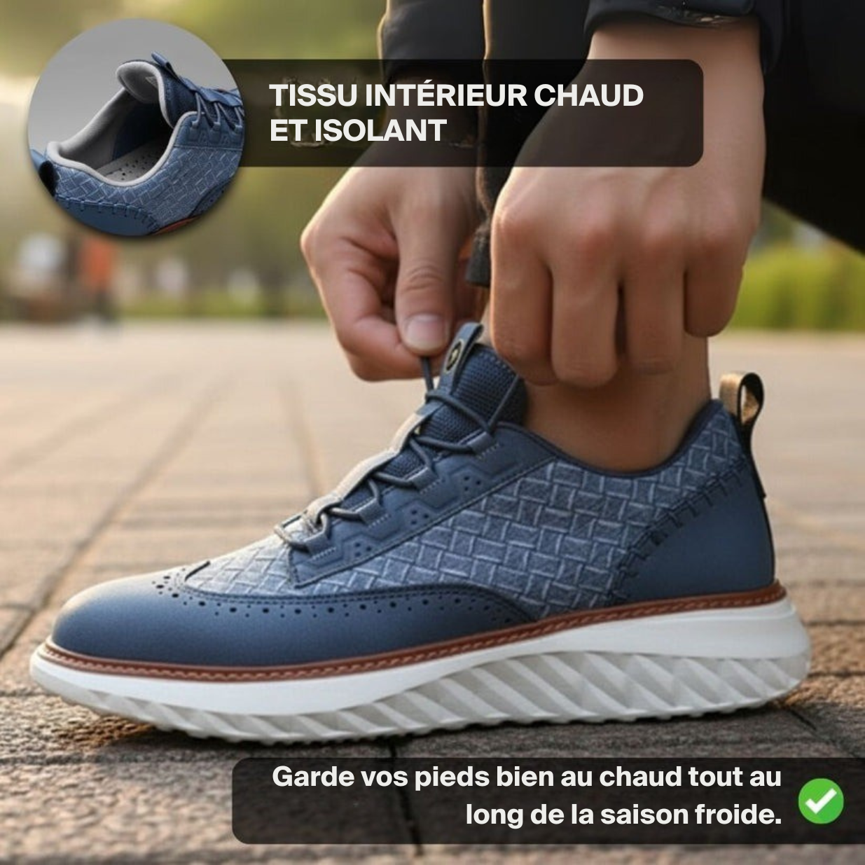 Oxford Pro – Chaussures d’Hiver Confort Absolu, Zéro Douleur Toute la Journée