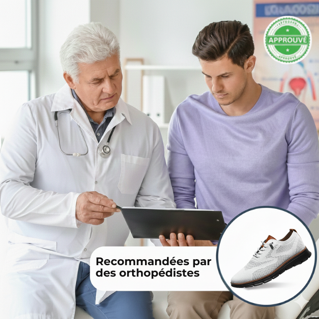 Ultra Confort – Chaussures de Marche Saines et Stables - Édition Semelle Noire