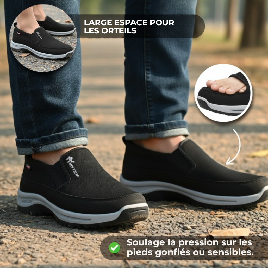 Mocassins Classiques Antidérapants – Confort et Stabilité au Quotidien